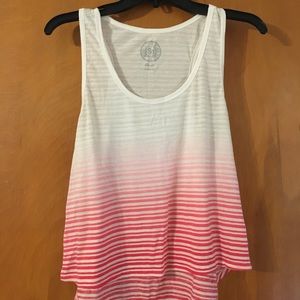 Ombré crop tank